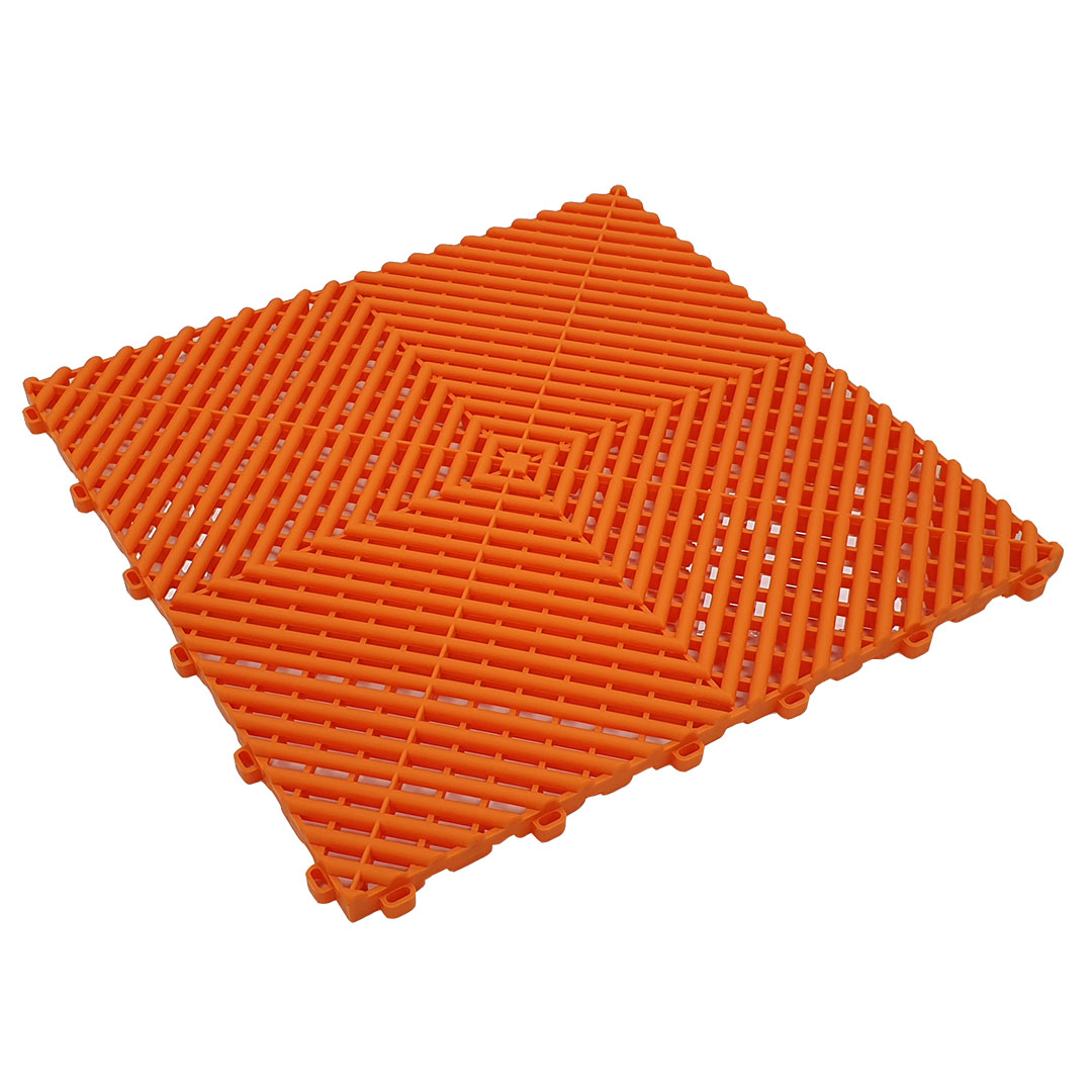 MotoVent Orange Interlocking Tile