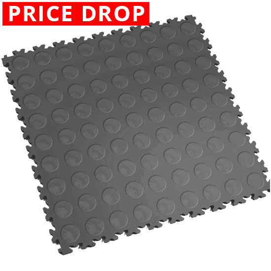 Motolock Dark Grey Cointop Interlocking Tile