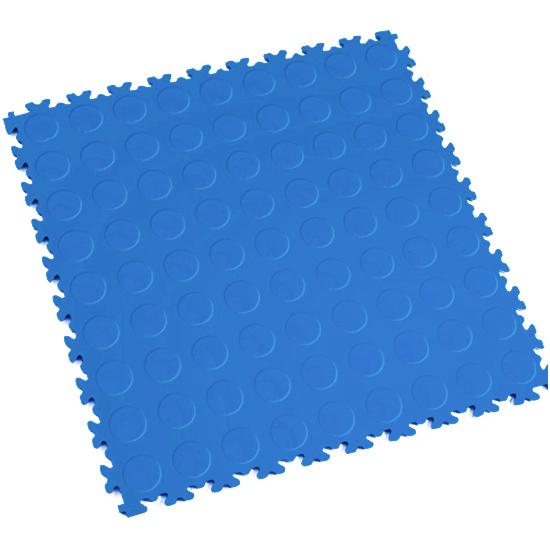Motolock Electric Blue Cointop Interlocking Tile